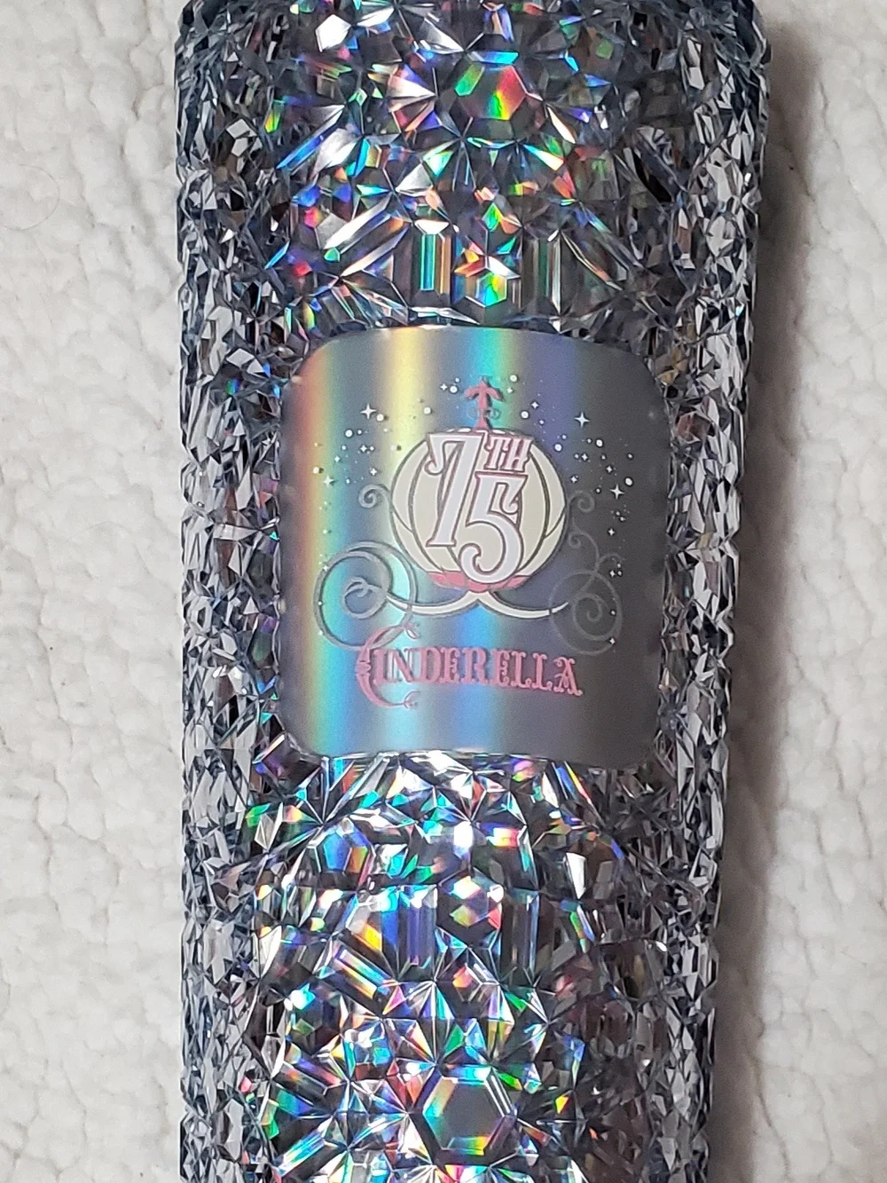 Disney Starbucks Cinderella 75th Anniversary Tumbler With Straw Topper